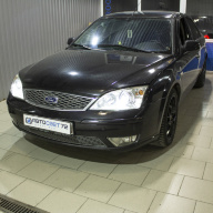 Установка линз в фары Ford Mondeo III