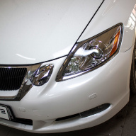Lexus GS 300 - замена стекла фары на новое