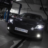 Toyota Camry Замена старых линз на новые Hella 3R