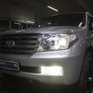 TOYOTA LAND CRUISER 200 - УСТАНОВКА БИКСЕНОНОВЫХ МОДУЛЕЙ HELLA