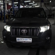 Toyota Land Cruiser Prado 150 Установили би линзы Aozoom
