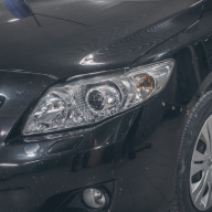 Светодиодные би линзы в рефлекторные фары Toyota Corolla