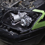 Toyota Avensis (Тойота Авенсис) - Замена старых линз на новые Hella 3R