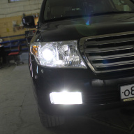 Land Cruiser 200 установка линз