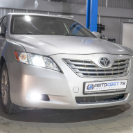 Улучшение головного света Toyota Camry VI (XV40). Установка bi-led