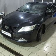 Замена штатных ксеноновых линз Toyota Camry VII (XV50) на светодиодные BI-LED