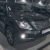 Кардинально улучшаем свет фар автомобиля Lexus LX570