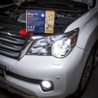 Lexus GX460 - установка светодиодных линз AOZOOM A3 MAX