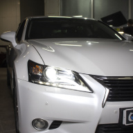 Lexus GS350 - замена штатных ксеноновых линз на Bi-Led Aozoom K3 Dragon Knight.