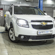 Установка линз в Chevrolet Orlando