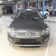 Passat B7 замена линз (фары Адаптивные)