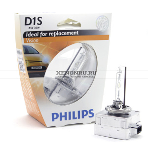 Ксеноновая лампа D1S Philips Vision 85415VIS1 85415VIS1 Ксеноновая лампа D1S Philips Vision 85415VIS1