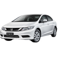 Стёкла для фар Honda Civic 9 4d 2011-2015