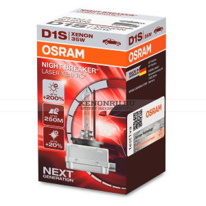 Ксеноновая лампа D1S Osram Xenarc Night Breaker LASER 66140XNL 