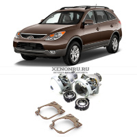 Биксеноновые линзы в Hyundai IX55 (2008-2013)
