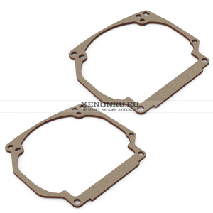 Переходные рамки для замены линз в Volkswagen Passat B6 (2005-2008) (ксенон) на билинзы HELLA 3R, 5R 
