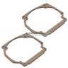 Переходные рамки для замены линз в Volkswagen Passat B6 (2005-2008) (ксенон) на билинзы HELLA 3R, 5R - 
